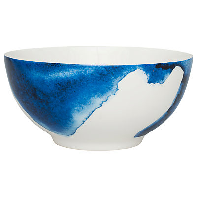 Rick Stein Coves of Cornwall Trevone Bay Salad Bowl, Blue/White, Dia.21cm
